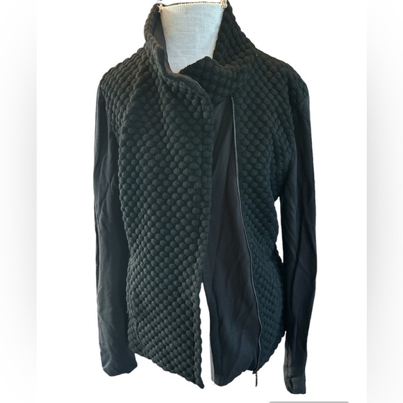 Women’s Tart Collections Arvika Textured Knit Jacket | Black Size Small - Picture 1 of 7
